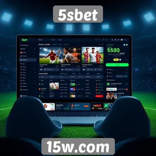 Experiência do usuário no site 5sbet